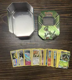 Pokemon TCG Tin Mixed Card Lot English Holo Pokemon & Energy - Image 1