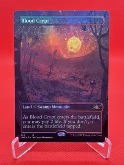 Blood Crypt - Galaxy Foil Handmade Playtesting Card! - Image 1
