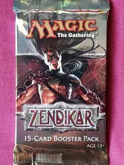 Magic The Gathering ZENDIKAR New Sealed Booster Pack MTG - Image 2