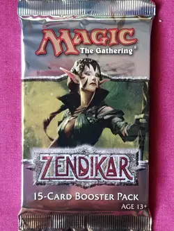 Magic The Gathering ZENDIKAR New Sealed Booster Pack MTG - Image 3