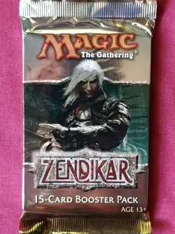 Magic The Gathering ZENDIKAR New Sealed Booster Pack MTG - Image 4