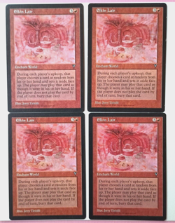 Magic the Gathering MTG Visions ELKIN LAIR X 4 ( VLP/EX ) R 1997 PLAYSET! - Image 1