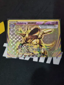 Nidoking Break 46/108 Evolutions Rare Break Mint Pokemon Card - Image 1