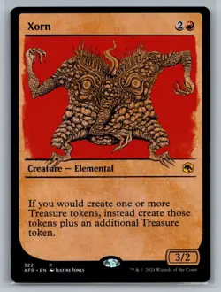 Xorn (Showcase) Adventures in the Forgotten Realms #322 Magic MTG - Image 1