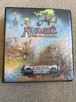 Urza's Destiny Binder MTG Magic The Gathering TCG 1996 90s Vintage - Image 1