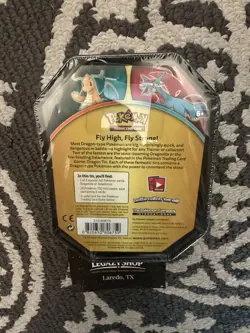 Pokemon TCG Salamence Tin w/ 10 Mini 3-Card Booster Packs - NEW/SEALED RARE - Image 2