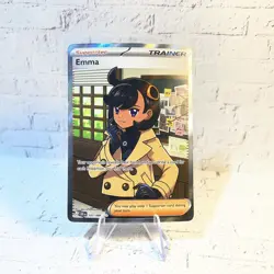 2026 Pokemon Chaos Rising Trainer Emma 107/086 Near Mint - Image 1