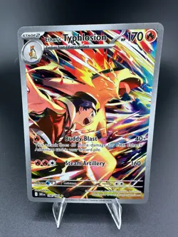 Pokemon TCG Ethan's Typhlosion 190/182 Sv10: Destined Rivals Holo NM/M - Image 1