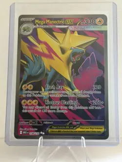 The Pokemon Company Mega Manectric EX 158/132 ME01 Holo English 330 HP - Image 1