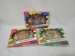 Pokemon TCG Ascended Heroes Ex Box Lot of 3 Sealed Emboar, Meganium & Feraligatr - Image 1