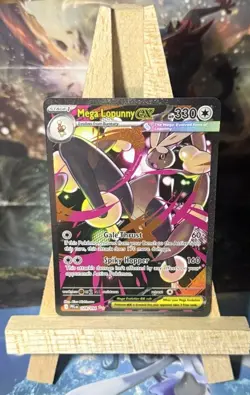 Mega Lopunny EX 128/094 Evolutions Holo Ultra Rare English Pokemon - Image 1