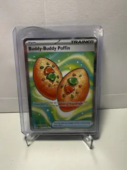 Pokemon TCG Rare Candy Buddy Poffin 167/132 Trainer Mega EVO - Image 1