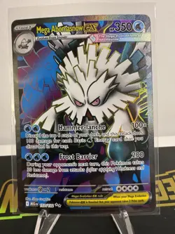 Pokemon Mega Evolution Base Set Mega Abomasnow EX Ultra Rare 157/132 - Near Mint - Image 1