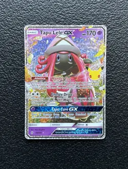 Pokemon TCG - Tapu Lele GX 60/145 - Celebrations: Classic Collection *NM/M - Image 1