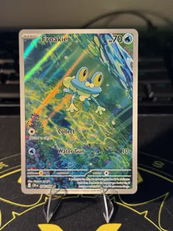 Froakie 88/86 Illustration Rare Pokemon Chaos Rising NM - Image 1