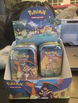 2022 Pokemon Crown Zenith Mini-Tin Art Set of 5 FACTORY SEALED! - Image 1