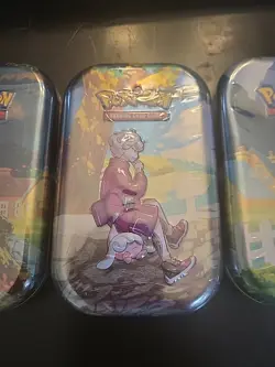 2022 Pokemon Crown Zenith Mini-Tin Art Set of 5 FACTORY SEALED! - Image 3