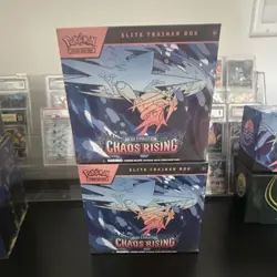 Pokemon Mega Evolution: Chaos Rising Elite Trainer Box x2 (Lot of 2!) - Image 1