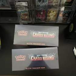 Pokemon Mega Evolution: Chaos Rising Elite Trainer Box x2 (Lot of 2!) - Image 5