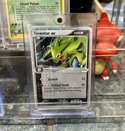 Pokemon TCG Tyranitar ex 17/17 EX Team Rocket Returns Holo EX English 150 HP - Image 1