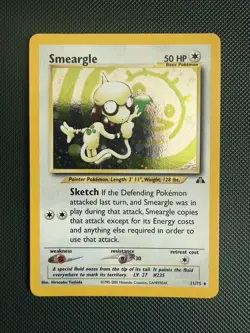 Smeargle 11/75 Neo Discovery Holo NM CLEAN - Image 3