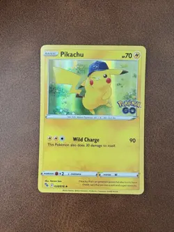 Pokemon Card Pikachu Holo Rare 028/078 Pokemon Go M/NM - Image 1