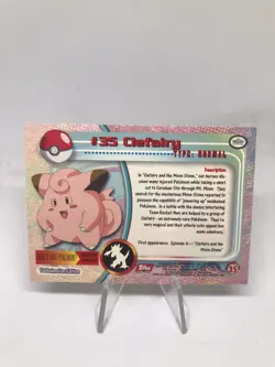 Clefairy #35 2000 Topps Pokemon TCG Red Logo TV Animation Edition - Image 2