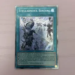 YuGiOh! Stellarnova Binding (Starlight) BLGG-020 1st Edition NM Glorious Gallery - Image 3