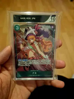 NAMI (FILM, OP02-036, JPN) - CGS 10 GEM MINT - ONE PIECE TCG - Image 1