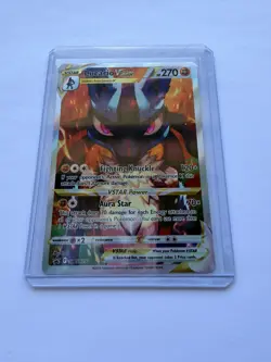 Pokemon Card TCG Lucario VSTAR SWSH291 Black Star Promo Crown Zenith 2023 NM - Image 1
