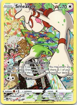 Smeargle - TG10/TG30 - Pokemon Silver Tempest Trainer Gallery Holo Card - Image 1