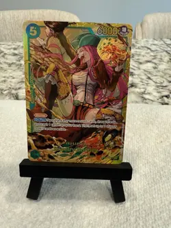 One Piece Card Game OP03-118 Jewelry Bonney Full Art Foil Special 6000 Power - Image 1