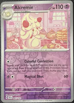 Alcremie 065/142 Sv07: Stellar Crown Reverse Holo - Pokemon Card - Image 1