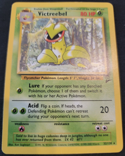 Victreebel # 32/130 Base Set 2 TCG Game Pokemon Trading Cards Grass LP - Image 1