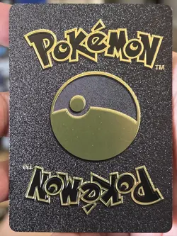 Pokemon Charizard V MO SRL07-03 Full Art Black Foil Fan Art Card Card - Image 4