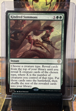 Kindred Summons Commander: Lorwyn Eclipsed Regular MTG - Image 1