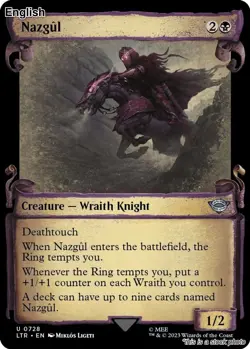 Nazgul (0728) (Showcase Scrolls) EN [LTR - 728] - NM TCG MTG - Image 1