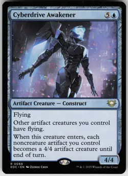 Cyberdrive Awakener Commander: Edge of Eternities 0069 Rare MTG - Image 1