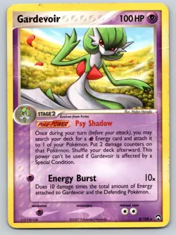 Gardevoir (EX Power Keepers) 9/108 Rare Deck Exclusives Pokemon Damaged - Image 1