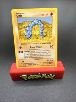 Onix 1999 Pokemon TCG Base Set Shadowless #56/102 - Near Mint - Image 1