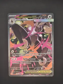 Mega Lopunny EX 128/094 Evolutions Holo Ultra Rare English Pokemon - Image 1