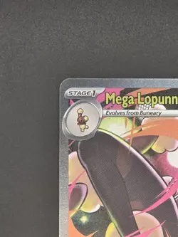 Mega Lopunny EX 128/094 Evolutions Holo Ultra Rare English Pokemon - Image 2