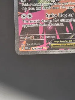 Mega Lopunny EX 128/094 Evolutions Holo Ultra Rare English Pokemon - Image 5