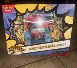 Pokemon Mega Evolution Ascended Heroes Mega Feraligatr ex Box *Sealed* - Image 1