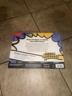 Pokemon Mega Evolution Ascended Heroes Mega Feraligatr ex Box *Sealed* - Image 2