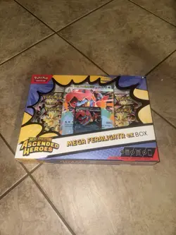 Pokemon Mega Evolution Ascended Heroes Mega Feraligatr ex Box *Sealed* - Image 3