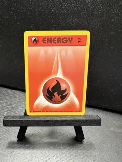 Fire Energy #126 Pokemon Base Set 2 - Image 1