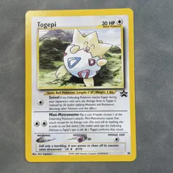 Pokemon Togepi 30/53 WOTC Black Star Promo Regular LP - Image 1