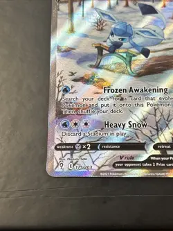 Glaceon V Evolving Skies 175/203 Pokemon TCG Sword & Shield Alt Art - Image 4