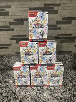 Pokemon TCG Scarlet & Violet Prismatic Evolutions Booster Bundle Sealed Lot of 6 - Image 1